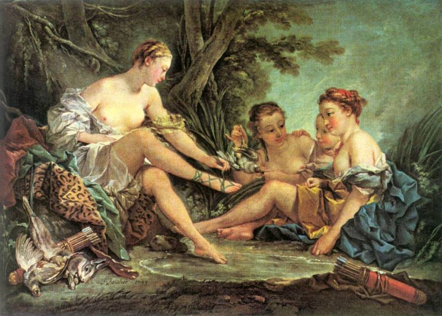 Boucher Francois - Diane apres la chasse.jpg